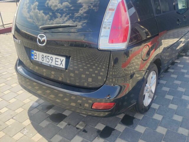 Черный Мазда 5, объемом двигателя 2 л и пробегом 300 тыс. км за 7000 $, фото 1 на Automoto.ua