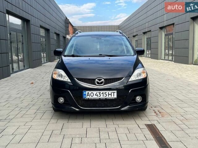 Черный Мазда 5, объемом двигателя 2 л и пробегом 248 тыс. км за 6800 $, фото 1 на Automoto.ua