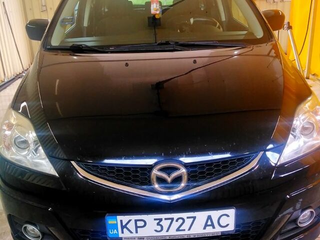 Черный Мазда 5, объемом двигателя 1.8 л и пробегом 200 тыс. км за 6900 $, фото 1 на Automoto.ua