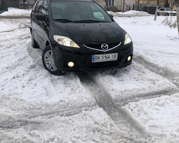 Чорний Мазда 5, об'ємом двигуна 2 л та пробігом 250 тис. км за 5900 $, фото 1 на Automoto.ua