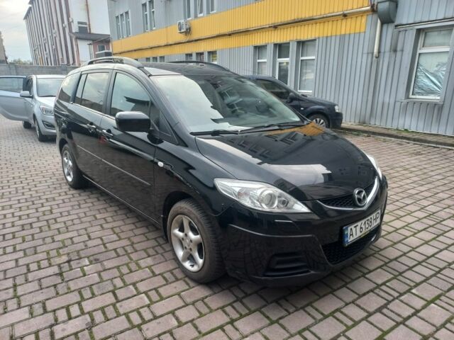 Черный Мазда 5, объемом двигателя 2 л и пробегом 93 тыс. км за 6180 $, фото 1 на Automoto.ua