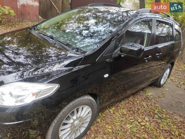 Чорний Мазда 5, об'ємом двигуна 2 л та пробігом 212 тис. км за 6700 $, фото 1 на Automoto.ua