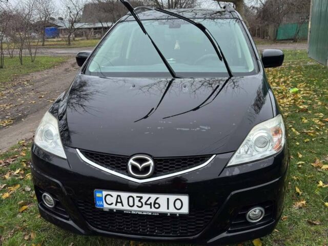 Чорний Мазда 5, об'ємом двигуна 2 л та пробігом 228 тис. км за 6200 $, фото 1 на Automoto.ua
