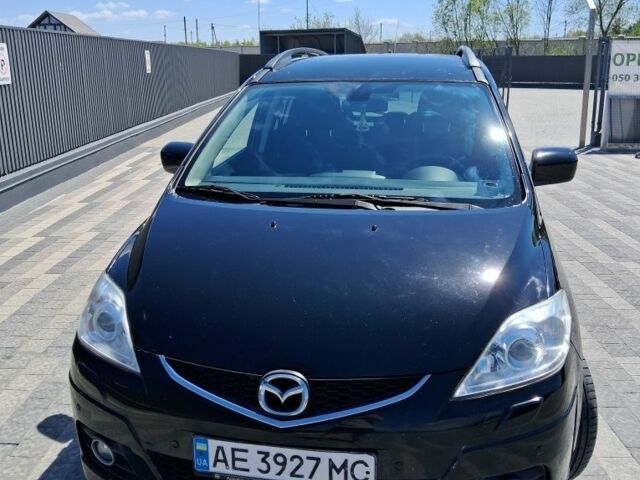 Черный Мазда 5, объемом двигателя 2 л и пробегом 263 тыс. км за 5100 $, фото 1 на Automoto.ua
