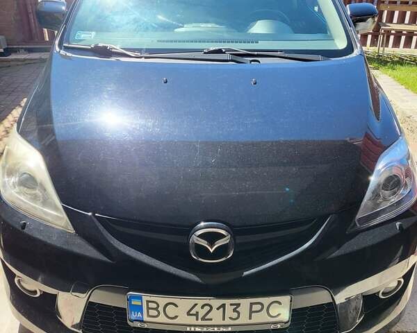 Черный Мазда 5, объемом двигателя 2 л и пробегом 262 тыс. км за 6800 $, фото 1 на Automoto.ua