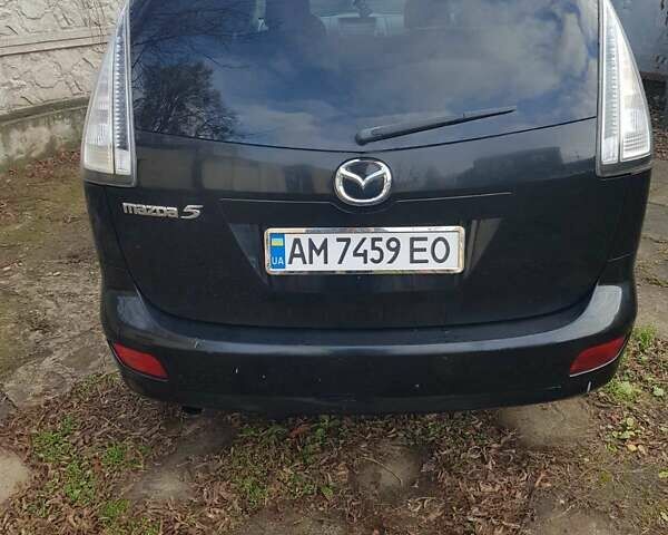 Чорний Мазда 5, об'ємом двигуна 1.8 л та пробігом 218 тис. км за 6500 $, фото 1 на Automoto.ua