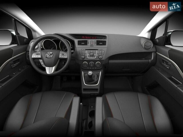 Черный Мазда 5, объемом двигателя 2 л и пробегом 210 тыс. км за 5713 $, фото 1 на Automoto.ua
