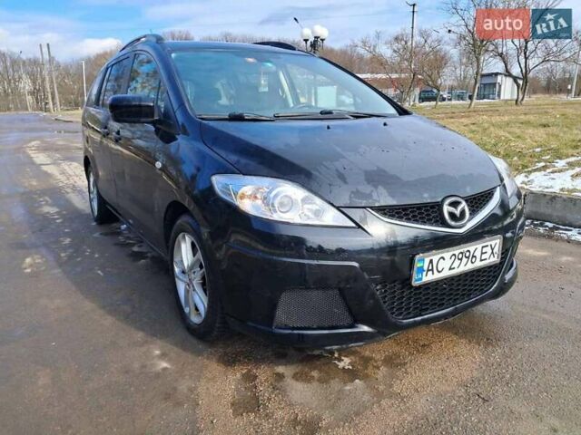 Чорний Мазда 5, об'ємом двигуна 2 л та пробігом 177 тис. км за 7500 $, фото 1 на Automoto.ua