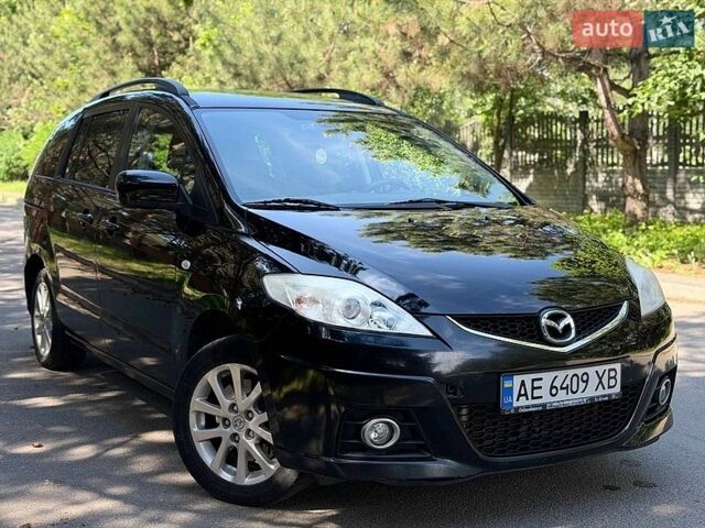 Черный Мазда 5, объемом двигателя 2 л и пробегом 223 тыс. км за 6299 $, фото 1 на Automoto.ua
