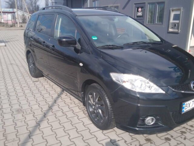 Чорний Мазда 5, об'ємом двигуна 2 л та пробігом 212 тис. км за 7500 $, фото 1 на Automoto.ua