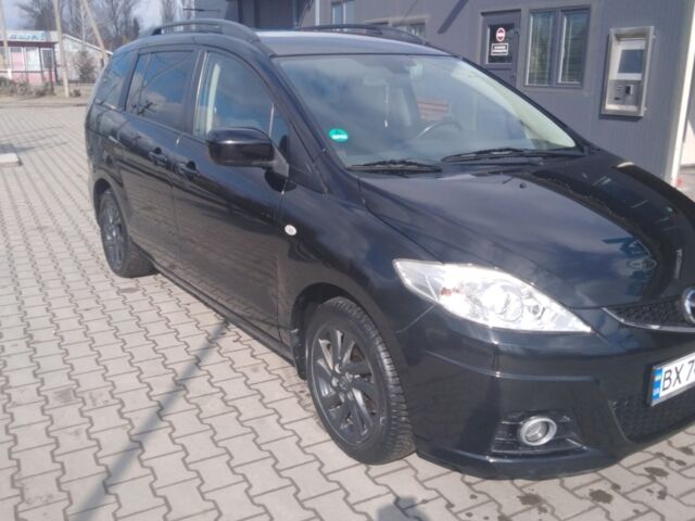 Чорний Мазда 5, об'ємом двигуна 2 л та пробігом 212 тис. км за 7500 $, фото 1 на Automoto.ua