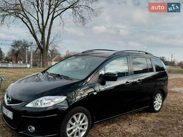 Чорний Мазда 5, об'ємом двигуна 2 л та пробігом 246 тис. км за 7500 $, фото 1 на Automoto.ua