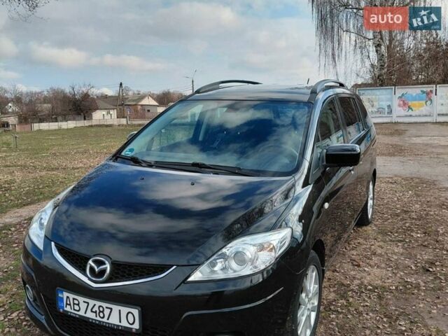 Чорний Мазда 5, об'ємом двигуна 2 л та пробігом 246 тис. км за 7500 $, фото 1 на Automoto.ua