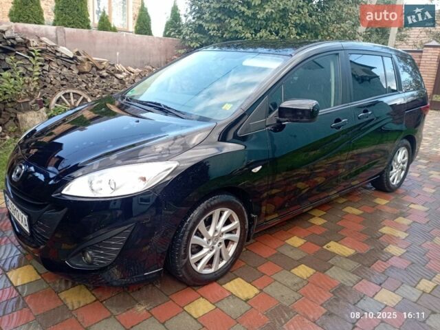 Черный Мазда 5, объемом двигателя 1.8 л и пробегом 260 тыс. км за 7700 $, фото 1 на Automoto.ua