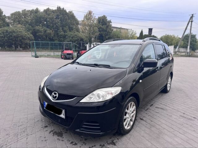 Черный Мазда 5, объемом двигателя 2 л и пробегом 231 тыс. км за 3192 $, фото 1 на Automoto.ua