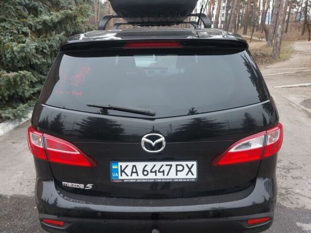 Чорний Мазда 5, об'ємом двигуна 2 л та пробігом 222 тис. км за 8500 $, фото 1 на Automoto.ua