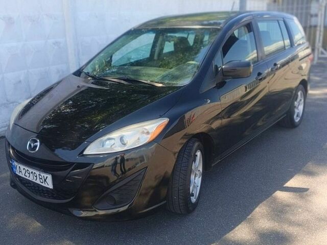 Черный Мазда 5, объемом двигателя 2 л и пробегом 200 тыс. км за 7950 $, фото 1 на Automoto.ua