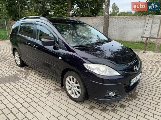 Фіолетовий Мазда 5, об'ємом двигуна 2 л та пробігом 179 тис. км за 4800 $, фото 1 на Automoto.ua