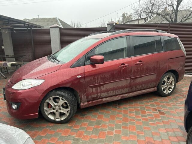 Червоний Мазда 5, об'ємом двигуна 2 л та пробігом 166 тис. км за 5950 $, фото 1 на Automoto.ua