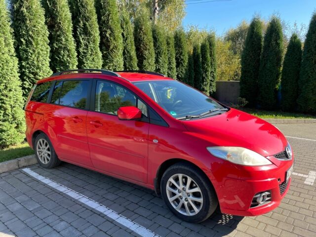 Червоний Мазда 5, об'ємом двигуна 2 л та пробігом 258 тис. км за 7800 $, фото 1 на Automoto.ua