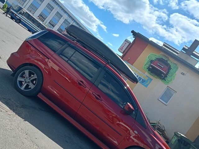 Красный Мазда 5, объемом двигателя 2 л и пробегом 252 тыс. км за 6700 $, фото 1 на Automoto.ua