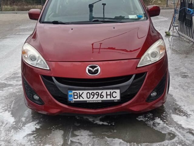 Красный Мазда 5, объемом двигателя 2.5 л и пробегом 185 тыс. км за 7500 $, фото 1 на Automoto.ua