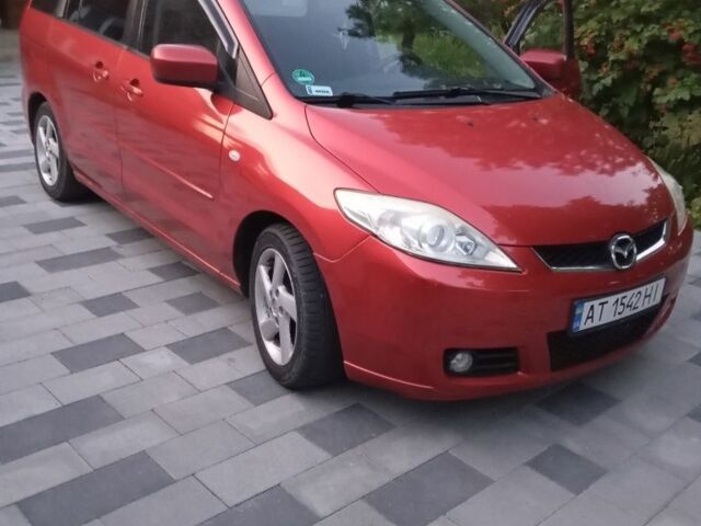 Червоний Мазда 5, об'ємом двигуна 2 л та пробігом 363 тис. км за 4621 $, фото 1 на Automoto.ua