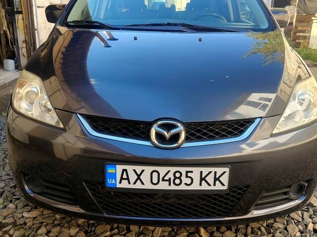 Сірий Мазда 5, об'ємом двигуна 2 л та пробігом 210 тис. км за 5000 $, фото 1 на Automoto.ua