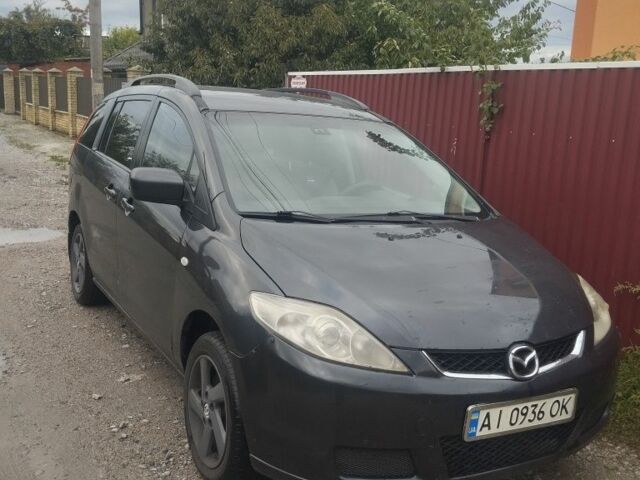 Сірий Мазда 5, об'ємом двигуна 2 л та пробігом 370 тис. км за 4519 $, фото 1 на Automoto.ua