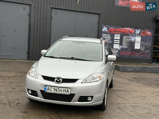Сірий Мазда 5, об'ємом двигуна 2 л та пробігом 167 тис. км за 4950 $, фото 1 на Automoto.ua