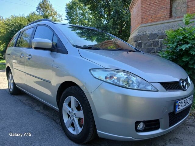 Серый Мазда 5, объемом двигателя 1.8 л и пробегом 243 тыс. км за 4500 $, фото 1 на Automoto.ua