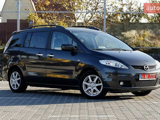 Сірий Мазда 5, об'ємом двигуна 1.8 л та пробігом 170 тис. км за 5800 $, фото 1 на Automoto.ua