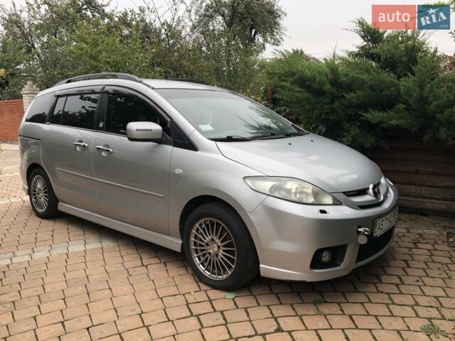 Серый Мазда 5, объемом двигателя 2 л и пробегом 200 тыс. км за 3100 $, фото 1 на Automoto.ua