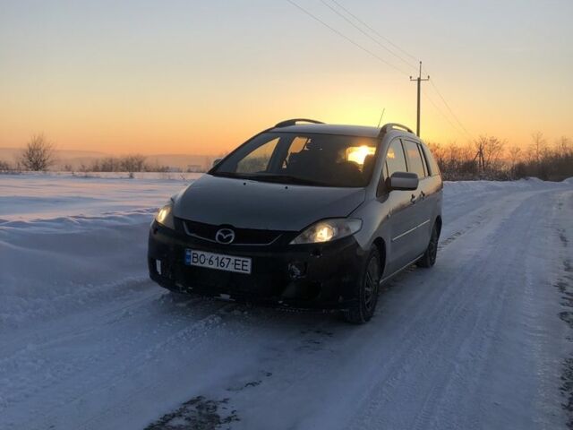 Сірий Мазда 5, об'ємом двигуна 2 л та пробігом 268 тис. км за 4400 $, фото 1 на Automoto.ua