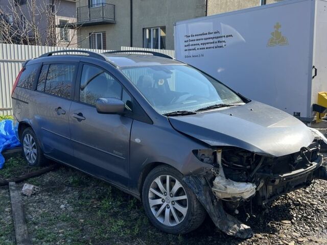 Сірий Мазда 5, об'ємом двигуна 2 л та пробігом 240 тис. км за 2200 $, фото 1 на Automoto.ua