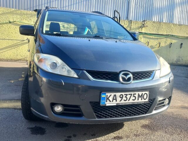 Серый Мазда 5, объемом двигателя 2 л и пробегом 343 тыс. км за 4600 $, фото 1 на Automoto.ua