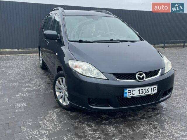 Серый Мазда 5, объемом двигателя 2 л и пробегом 279 тыс. км за 6000 $, фото 1 на Automoto.ua