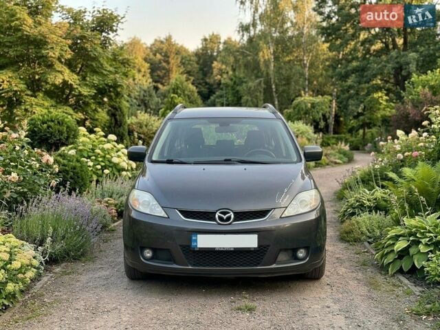 Серый Мазда 5, объемом двигателя 2 л и пробегом 201 тыс. км за 4600 $, фото 1 на Automoto.ua