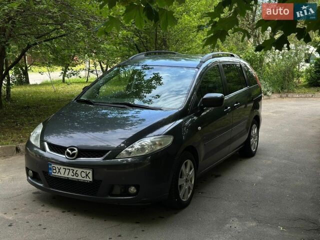 Серый Мазда 5, объемом двигателя 2 л и пробегом 264 тыс. км за 4500 $, фото 1 на Automoto.ua