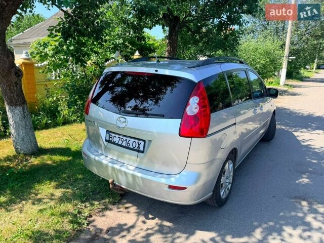 Серый Мазда 5, объемом двигателя 2 л и пробегом 227 тыс. км за 3950 $, фото 1 на Automoto.ua