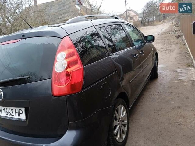 Серый Мазда 5, объемом двигателя 2 л и пробегом 326 тыс. км за 5050 $, фото 1 на Automoto.ua