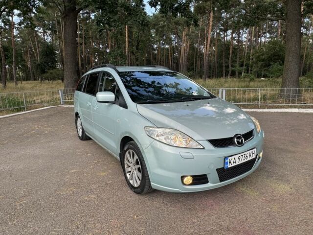 Сірий Мазда 5, об'ємом двигуна 2 л та пробігом 214 тис. км за 4300 $, фото 1 на Automoto.ua