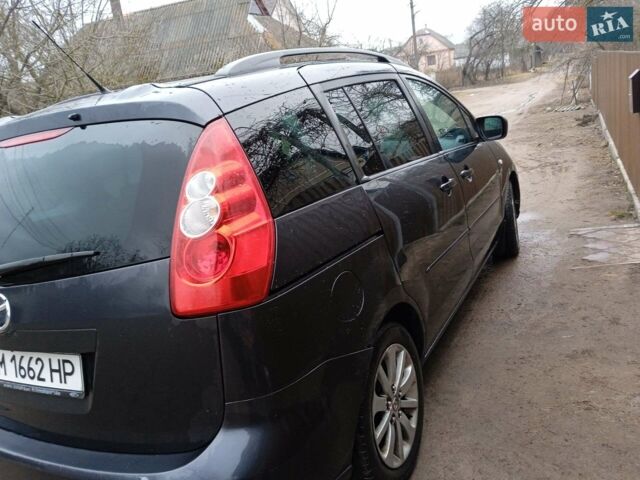 Серый Мазда 5, объемом двигателя 2 л и пробегом 326 тыс. км за 5000 $, фото 1 на Automoto.ua