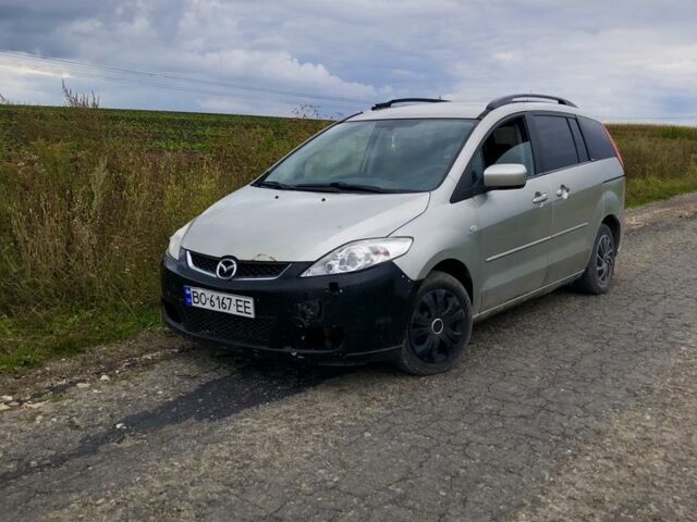 Серый Мазда 5, объемом двигателя 2 л и пробегом 268 тыс. км за 2613 $, фото 1 на Automoto.ua