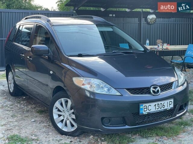 Сірий Мазда 5, об'ємом двигуна 2 л та пробігом 279 тис. км за 3890 $, фото 1 на Automoto.ua