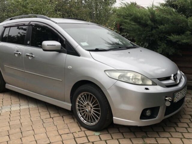 Сірий Мазда 5, об'ємом двигуна 2 л та пробігом 200 тис. км за 3298 $, фото 1 на Automoto.ua