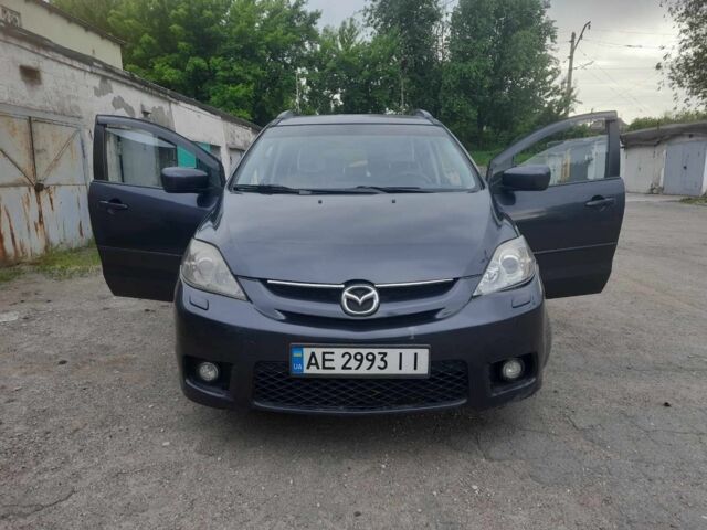 Сірий Мазда 5, об'ємом двигуна 2 л та пробігом 250 тис. км за 4650 $, фото 1 на Automoto.ua