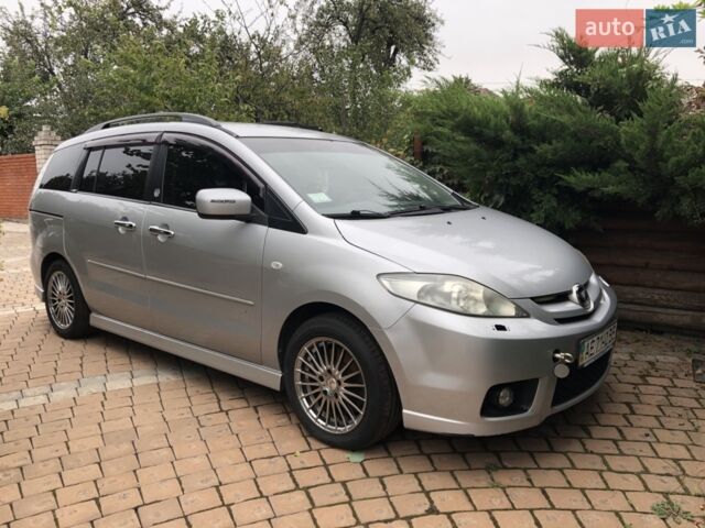 Серый Мазда 5, объемом двигателя 2 л и пробегом 200 тыс. км за 3300 $, фото 1 на Automoto.ua