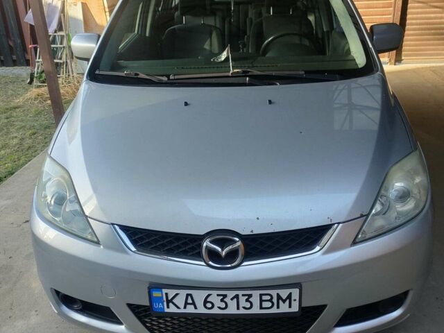 Серый Мазда 5, объемом двигателя 2 л и пробегом 334 тыс. км за 2700 $, фото 1 на Automoto.ua