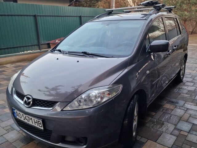 Сірий Мазда 5, об'ємом двигуна 2 л та пробігом 270 тис. км за 4141 $, фото 1 на Automoto.ua